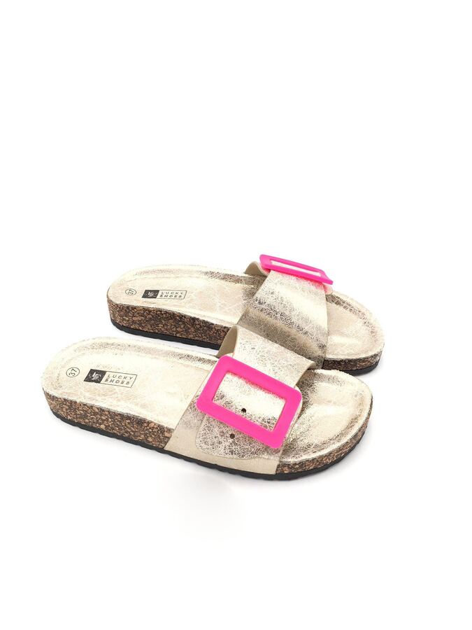 Clasp Gold Slides